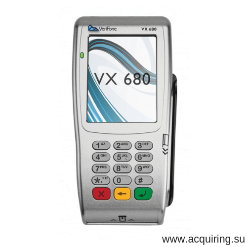 Мобильный POS-терминал Verifone VX680 (Wi-Fi, Bluetooth) под Прими Карту в Омске